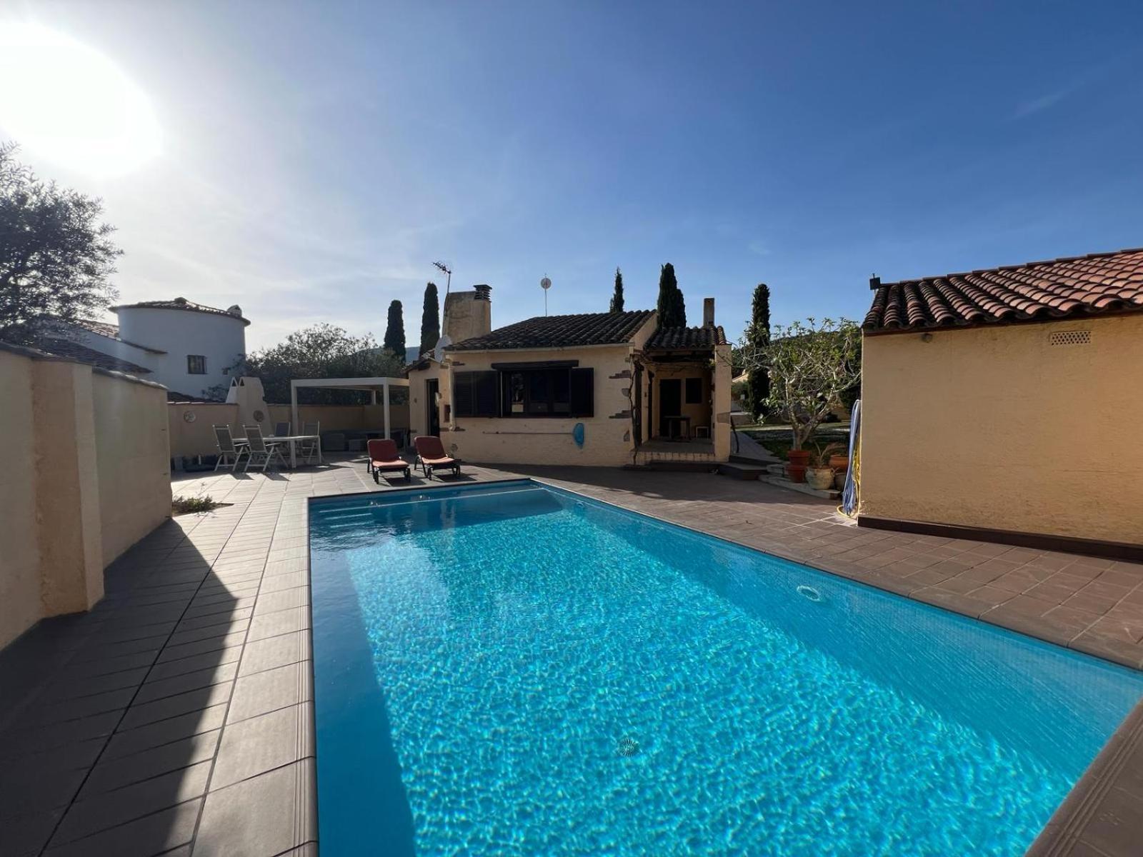 Villa Franca Privat Pool L'Estartit Exterior photo